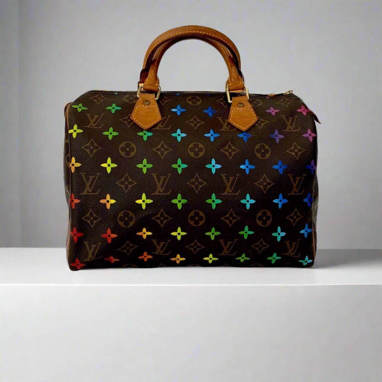 Custom Painted Louis Vuitton Speedy