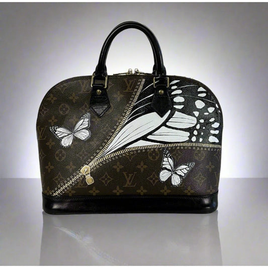 Beautiful re-imagined Louis Vuitton purses and bags by Vintage