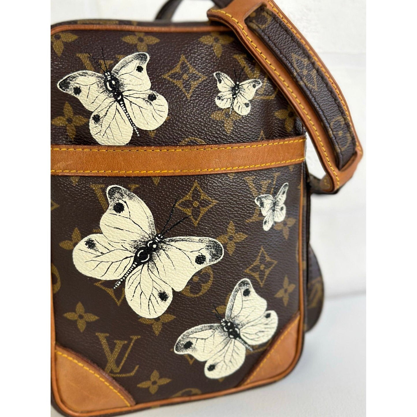 Classic White Butterfly by New Vintage Handbags