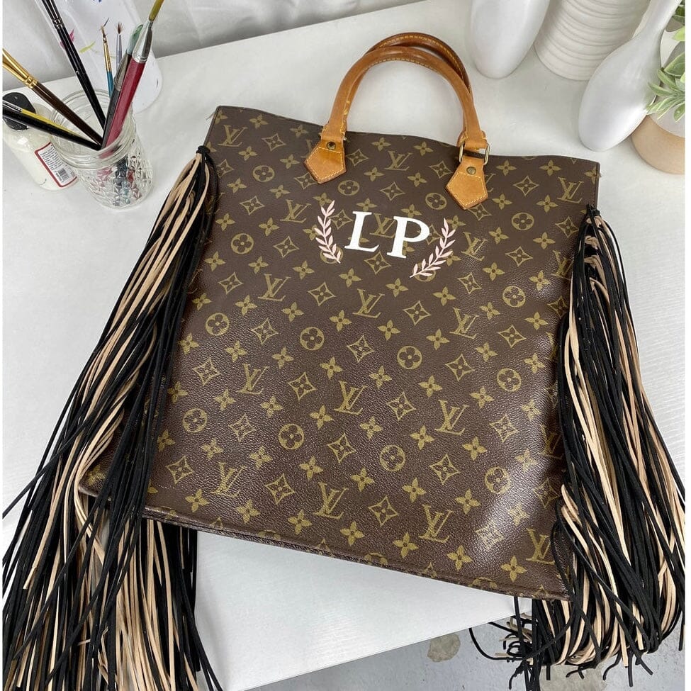 Louis Vuitton Monogram Guaranteed Sac Plat Tote Hand Bag Malletier
