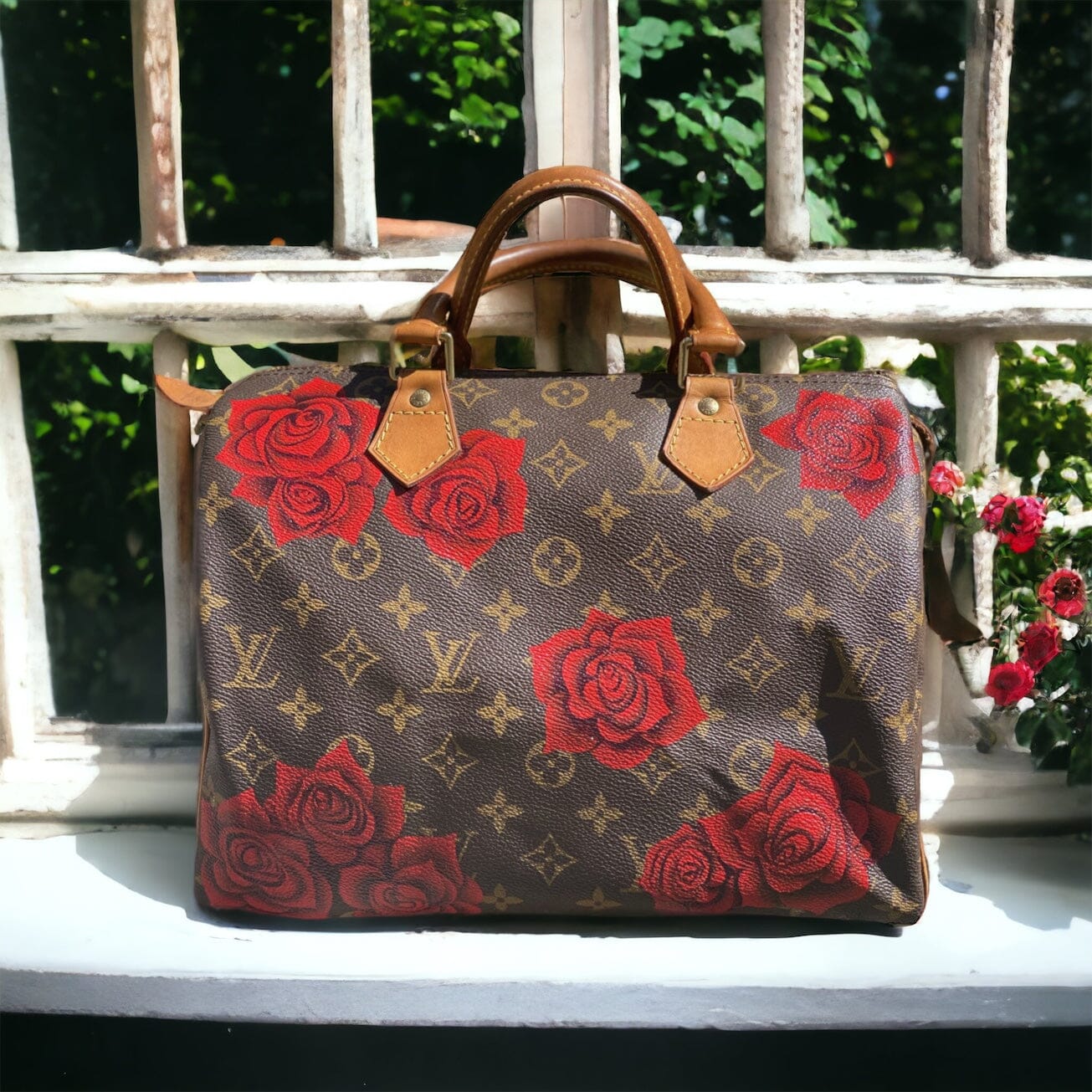 Louis Vuitton Neverfull Available for Immediate Purchase (red from