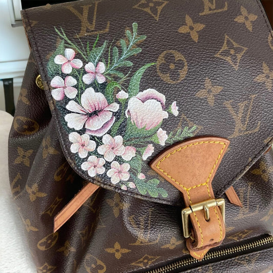Japanese middle-aged second-hand Vintage Louis Vuitton LV presbyopia clutch  bag big sparrow bag - Shop RARE TO GO Backpacks - Pinkoi