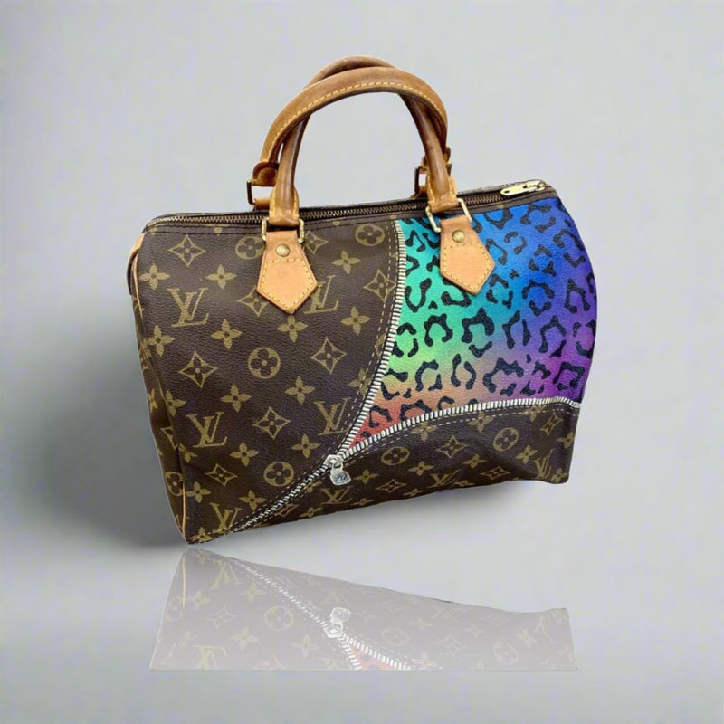 Louis Vuitton, Bags, Louis Vuitton Custom Colored Speedy