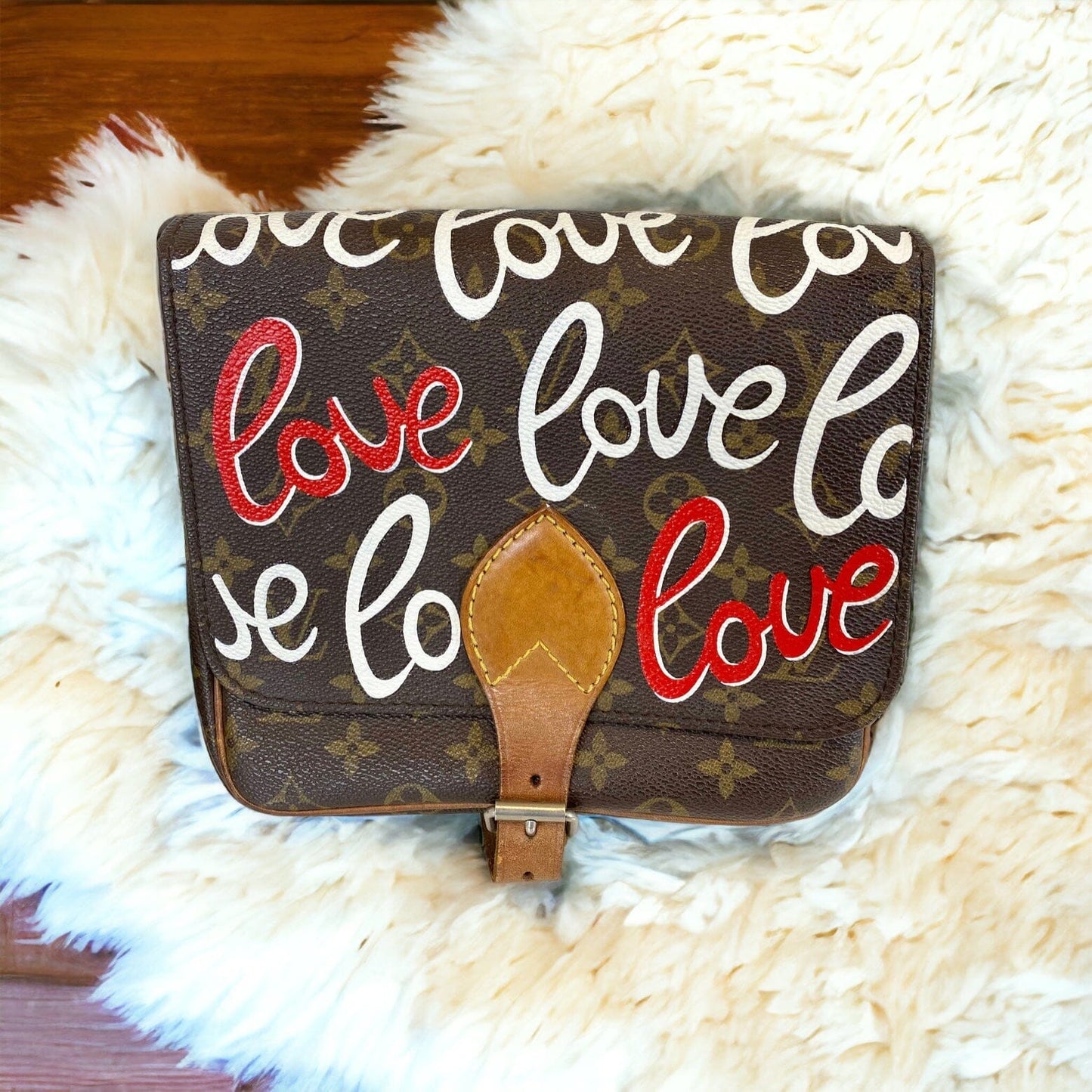 Louis Vuitton LV Cruise 2021 Heart Shaped Monogram Shoulder Bag