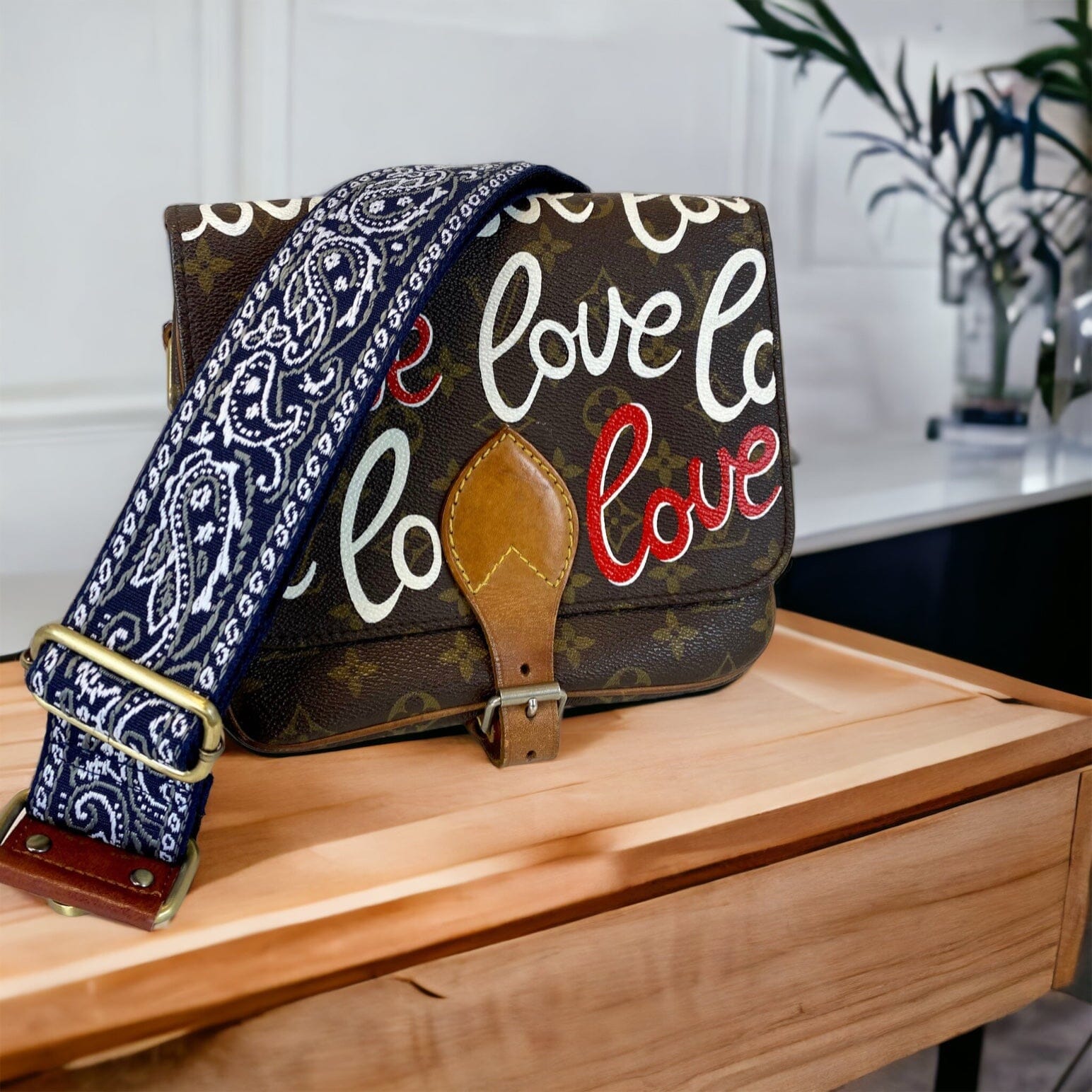 Louis Vuitton Love Letters Figurine Bag Charm