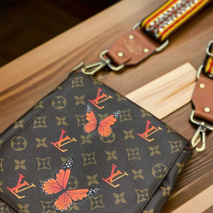 Hand painted Louis Vuitton Bag