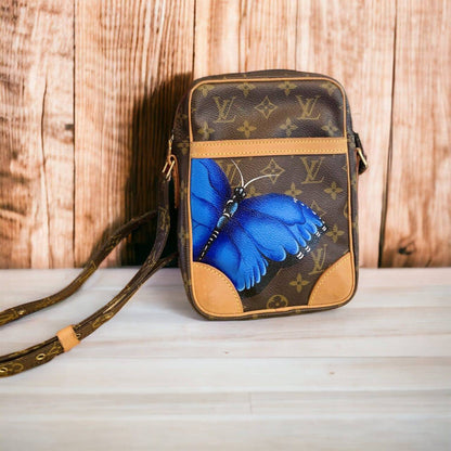 Hand painted Louis Vuitton Bag