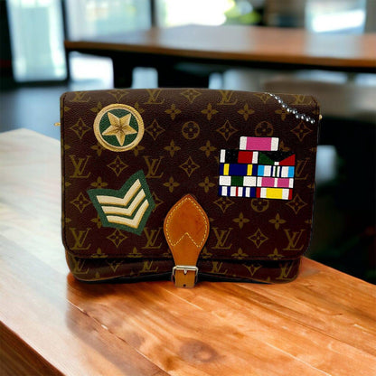 Hand painted Louis Vuitton Bag