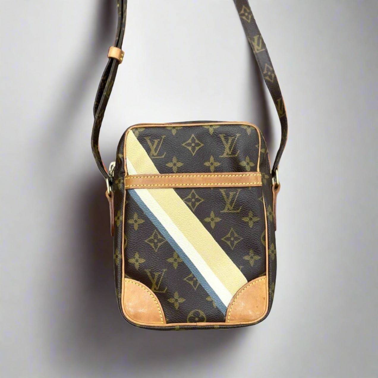 Hand painted Louis Vuitton Bag