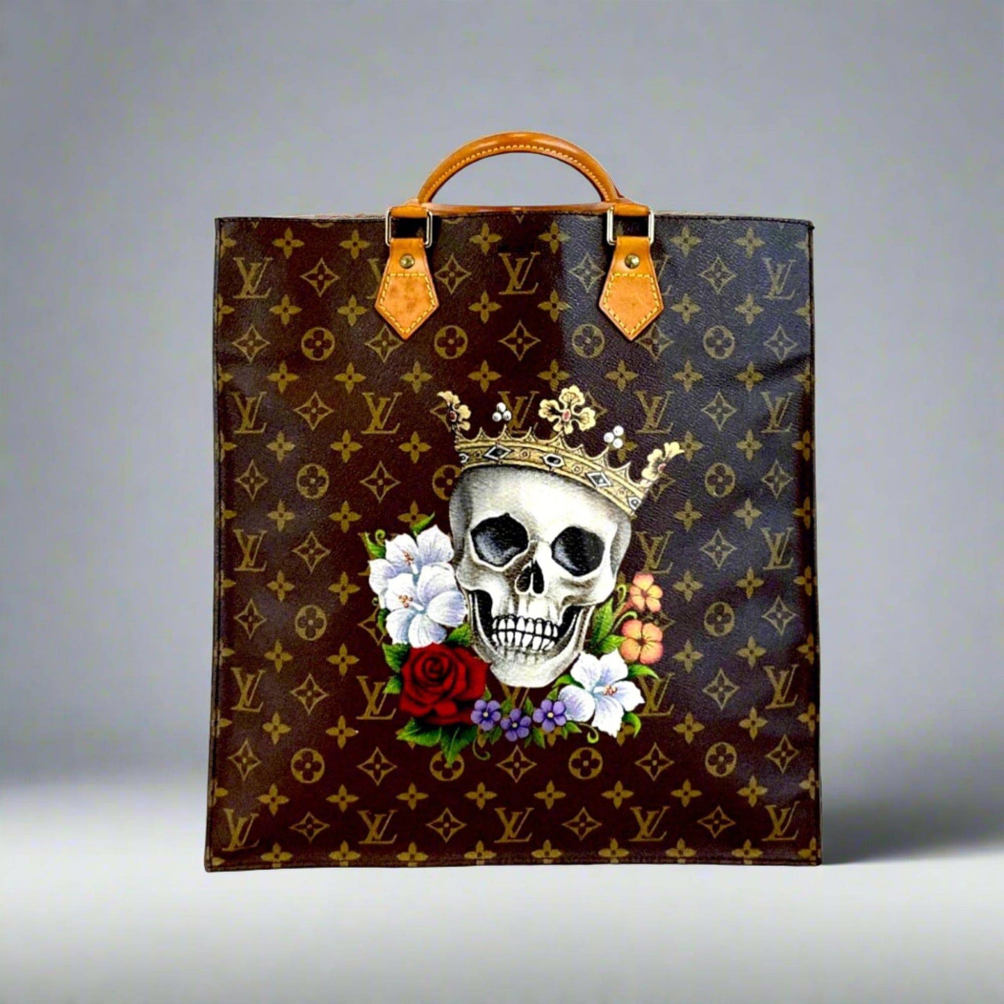 Hand painted Louis Vuitton Bag