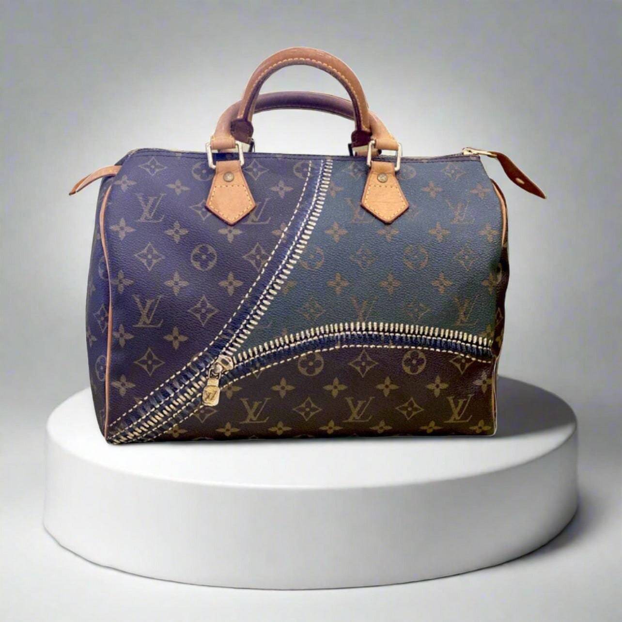 Hand painted Louis Vuitton Bag