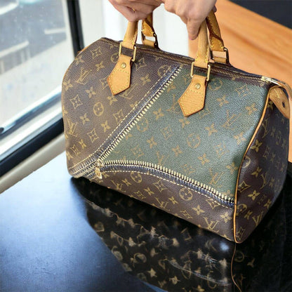 Hand painted Louis Vuitton Bag