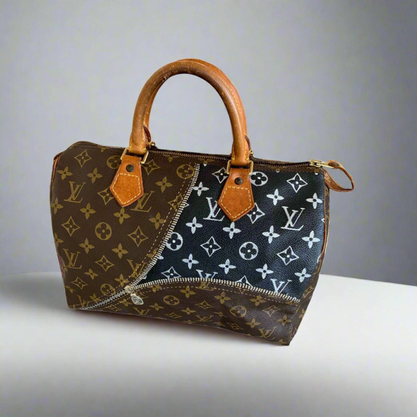 Hand painted Louis Vuitton Bag